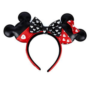 Loungefly Disney Mickey And Minnie Valentines Headband