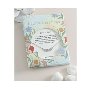 Bright Blessings Neck-Wings-Silver