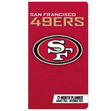 NFL San Francisco 49ers 17 Month Pocket Planner