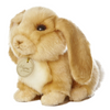 8" Lop Eared Tan Rabbit Stuffed Animal Plush