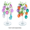 8" Easter Egg Glass Tree