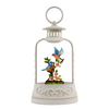 9.6” Bluebird Blossoms Glitter Lantern