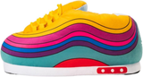 Vibrant Vibes Oversized Sneaker Slippers