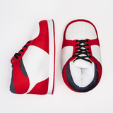 Red Flash Oversized Sneaker Slippers