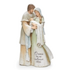  9" O Come Let Us Adore Him Holy Family Nativity Figurine by Karen Hah