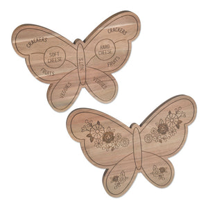 Hallmark Floral Butterfly Charcuterie Board