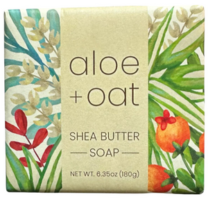 Aloe & Oat 1.9 Oz. Shea Butter Mini Wrapped Soap