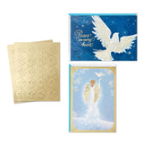 Hallmark Angel and Dove Bulk Boxed Christmas Cards, Pack of 40