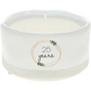 Anniversary 25 Years 8 Oz. Jasmine Scented Soy Wax Reveal Candle