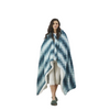 Aquamarine Wearable Hooded Blanket Sherpa Throw 50"x60"