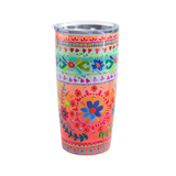 Artsy Happy Stainless Steel Tumbler with Lid 17 Oz.