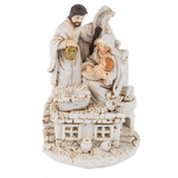 4" Away in a Manger Holy Family Nativity Figurine