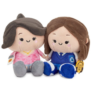 Hallmark Better Together Gilmore Girls Lorelai and Rory Magnetic Plush Pair, 4.75" H