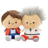 Hallmark Better Together Back to the Future Doc and Marty McFly Magnetic Plush Pair, 5.5" H