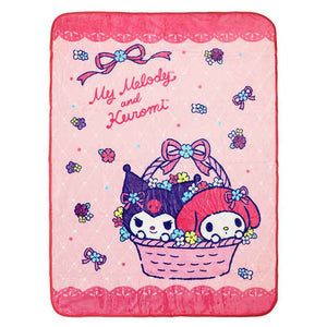 Kuromi and My Melody Fleece Throw Blanket 48" x 60"