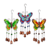 Bell Chime Glass Butterfly