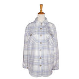 Bella Blue Plaid Shacket