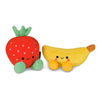 Hallmark Better Together Strawberry and Banana Magnetic Plush Pair, 5.5"