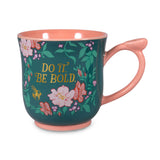 Hallmark Bridgerton Do It, Be Bold Floral Tea Cup, 15 oz.