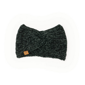 Britt's Knits Black Beyond Soft Headwarmer