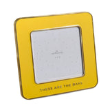 Hallmark These Are the Days Yellow Enamel Picture Frame, 4x4