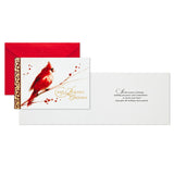 Hallmark Cardinal on Branch Boxed Christmas Cards, Pack of 40