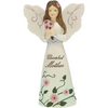 Cherished Mother 5" Angel Figurine Holding Daisies