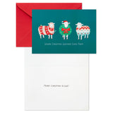 Hallmark Merry Wishes to Ewe Funny Boxed Christmas Cards, Pack of 16