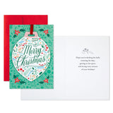 Hallmark Christmas Spirit Boxed Christmas Cards With Detachable Ornaments, Pack of 10