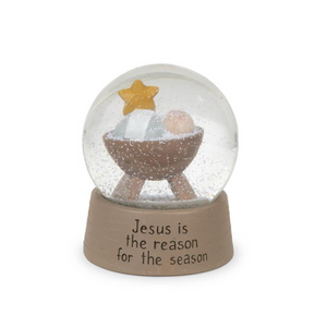 Christmas Jesus is the Reason for the Season Mini Waterglobe