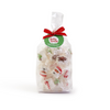 Christmas Marshmallow Candy in Gift Bag 4.2 Oz. includes 4 Designs: Santa, Tree, Candy Cane, Gingerbread Man