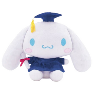 Cinnamoroll Graduation Cap and Gown 9" Stuffed Plush