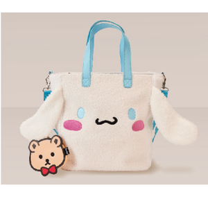 Loungefly Sanrio Cinnamoroll Sherpa Tote Bag with Coin Bag