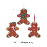 4.8“ Claydough Gingerbread Man Ornaments