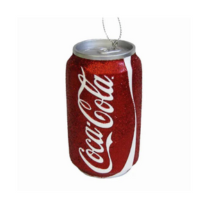 Coca-Cola® Red Glitter Can Ornament