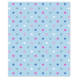 Hallmark Colorful Hearts Throw Blanket, 50x60