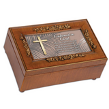 Confirmed in Christ Rosebud Petite Music Box