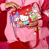 Loungefly Sanrio Hello Kitty, Friends, and Pets Colorblock Crossbody Bag