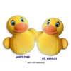 PBJ's Plush Ball Jellies the Yellow Rubber Ducky