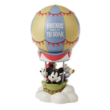 Hallmark Disney Mickey and Friends Hot Air Balloon Limited Edition Figurine, 8.25"