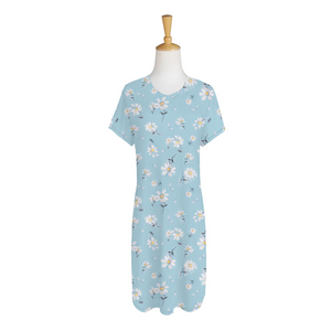 Daisy Blue Sleep Dress