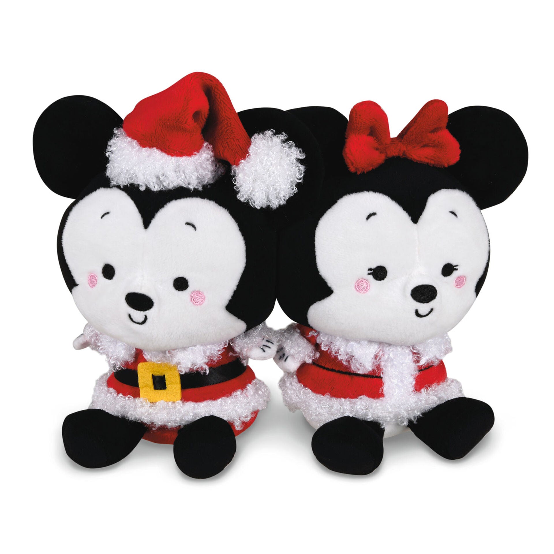 Christmas mickey sales and minnie plush