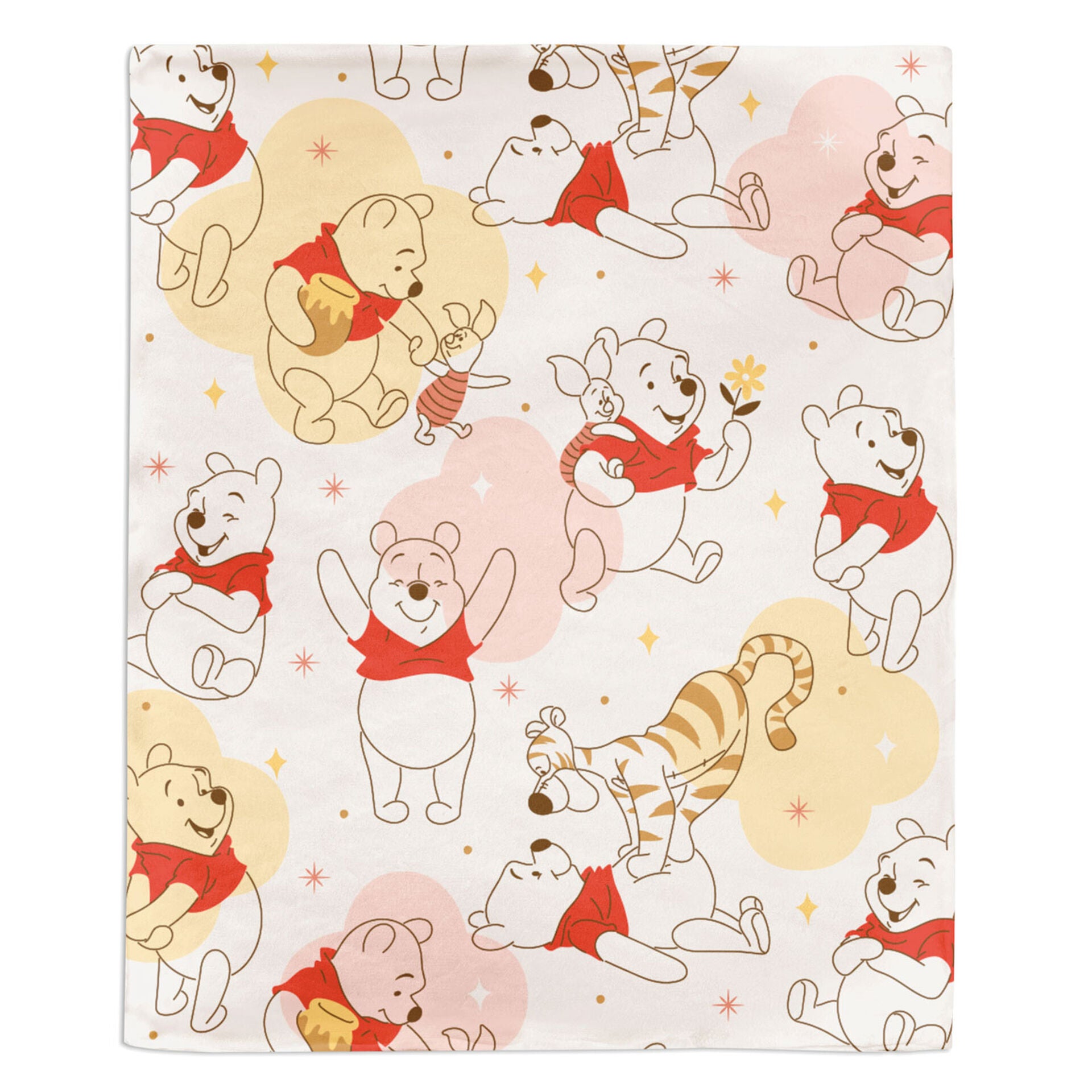 We Are Never Too Old cheapest Winnie The Pooh Fleece Blanket 50x60