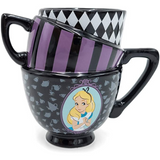 Disney Alice in Wonderland Stacked Teacups 3D Sculpted Mug