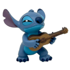 Disney Stitch with Guitar My Ohana Song Mini Figurine