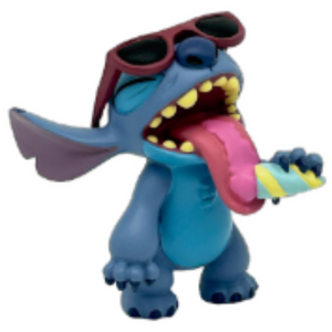 Disney Stitch with Ice Cream Time to Chill Mini Figurine