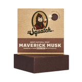 Dr. Squatch All Natural Bar Soap for Men Maverick Musk 1.39 Oz.