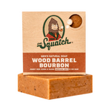 Dr. Squatch All Natural Bar Soap for Men Wood Barrel Bourbon 1.39 Oz.