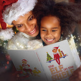 Parent reading the The Elf on the Shelf® A Christmas Tradition to their child