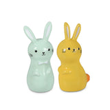 Hallmark Pastel Bunnies Salt and Pepper Shakers, Set of 2